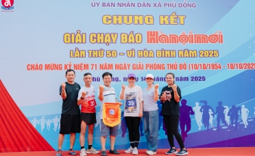 DUCANH BOND THAM GIA GIẢI CHẠY BÁO HÀNỘIMỚI LẦN THỨ 50 – VÌ HÒA BÌNH